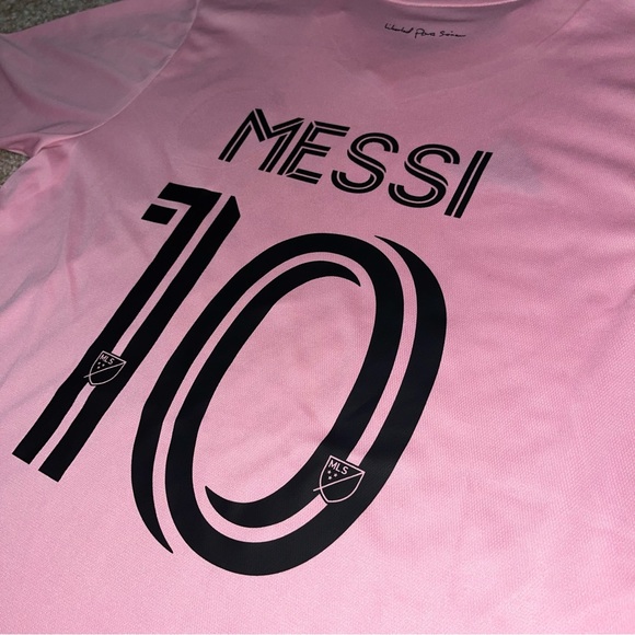 Adidas Inter Miami Leo Messi Men’s Home Soccer Jersey 23/24🆕 - Picture 10 of 11